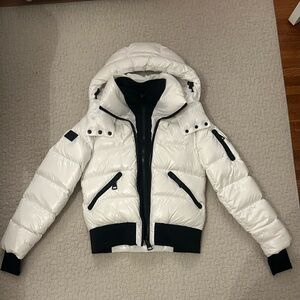 SAM White Bomber Jacket